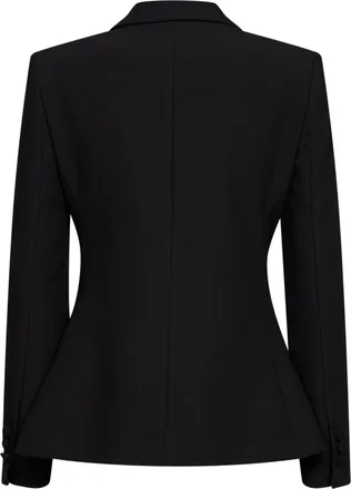Blanca Vita Womens Jacket Gregis Black Cr&ecirc;pe Polyester
