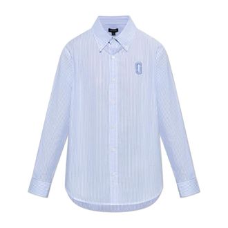 Marc Jacobs Shirts, female, Blue, Size: XS Striped Pattern Shirt