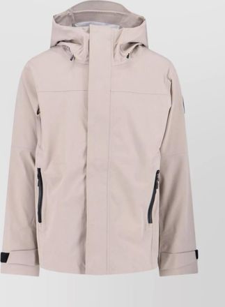 Canada Goose versatile hooded jacket featuring functional elements