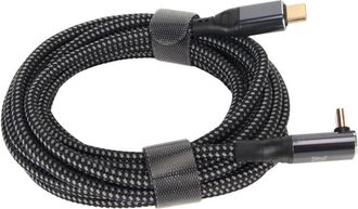 OEM Este Fiable Cable Usb-c Trenzado Incorpora Un Chip Emarker Integrado, Admite Carga R&aacute;pida De 240 W Y Es Compatible Con Dispositivos Como Macbook Pro, 