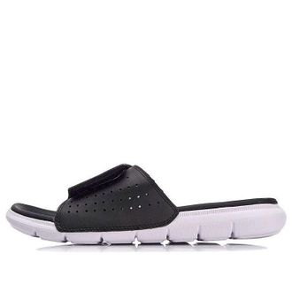 Li-Ning Wade Lifestyle Slides Black White ABTN003-3