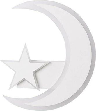 Trade Shop Trade Shop Traesio - Trade Shop - Lampada Por Parete Led Luna Y Stella Applique 11w Luce Fredda Lume Cameratta E47