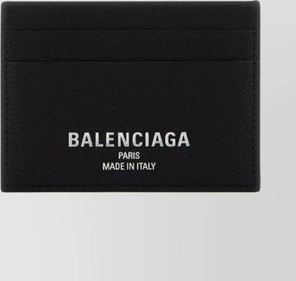 Balenciaga leather card holder