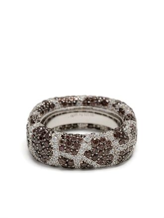 APM Monaco chunky giraffe ring - Silver