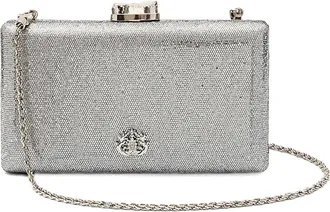 Isla Clutch Eva metallizzata - Argento