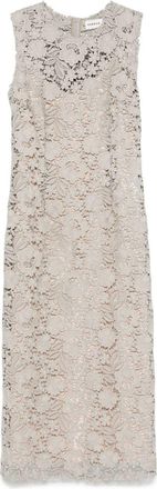 P.A.R.O.S.H. Parosh Womens Peonia Midi Dress