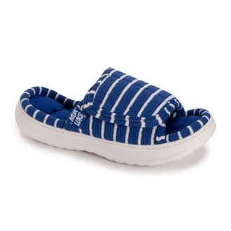 Muk Luks Raelynn Slide Slipper in Blue at Nordstrom, Size Medium