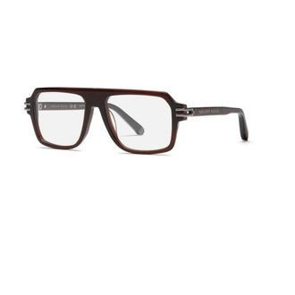 Philipp Plein Vpp195M Optical Frame - male - Philipp Plein - Glasses - Brown - 56 MM - Accessories