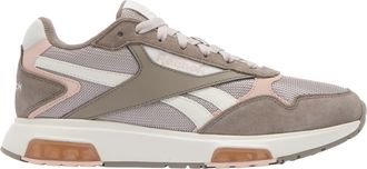 Reebok Womens Glide DMX Sneaker, Chalk/Gritty Grey/SCORCHED Earth, 7.5 UK