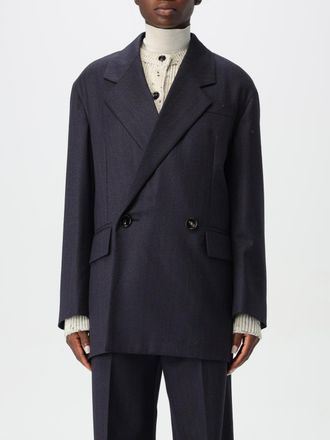 Bottega Veneta Womens Double Breasted Oversized Blazer - Dark Blue Wool - Size EU 36 (Womens)