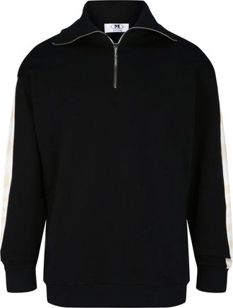 M Missoni Zig Zag Stripe Quarter-Zip Sweatershirt