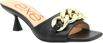 Exé Womens Hf5446 Heeled Sandal In Black