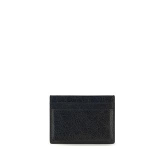 Balenciaga Womens Black Lamb Ovis Aries Wallet