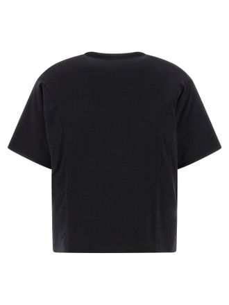 Yohji Yamamoto Padded Lyocell Blend T-Shirt - Black