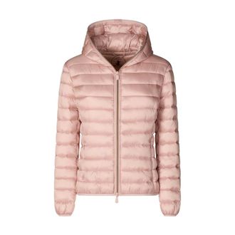 Save The Duck Winter Jackets, female, Pink, Size: XS Alexis Puffer Jacket