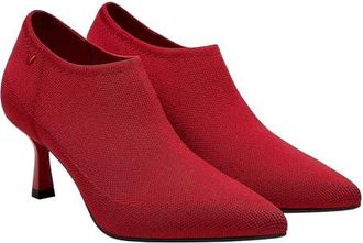 Vivaia Pointed-Toe Mid Heels in Ruby Red at Nordstrom, Size 9