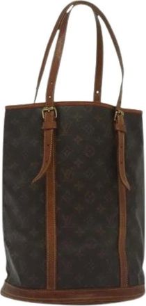 Louis Vuitton Pre-owned Bucket Bags, female, Brown, Size: ONE SIZE Pre-owned Bucket Bag