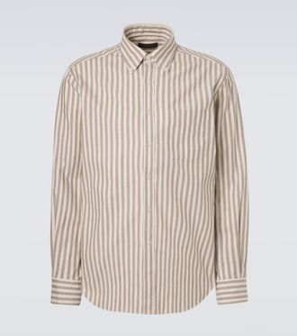 Slowear Camisa de algod&oacute;n a rayas