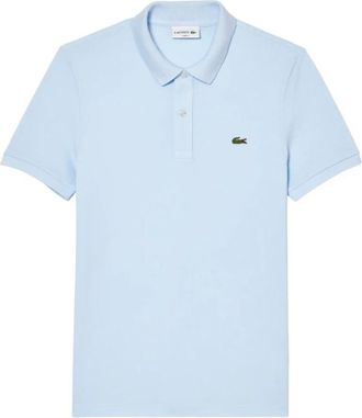 Lacoste Clear Blue T-shirts en Polos - Heren - Polos - Blauw - M - Katoen - Tops