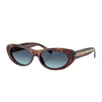 Tiffany & Co. Tf 4236U Smalle Ovale Zonnebril - unisex - Zonnebrillen - Bruin - 55 MM - Accessoires
