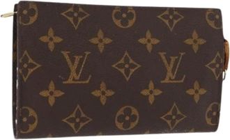Louis Vuitton Pre-owned Canvas Clutch - Dames - Vintage Clutch - Bruin - ONE Size - Vintage