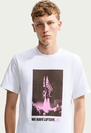 Nike Mens Nike Sportswear T-Shirt in White | IM3718-100