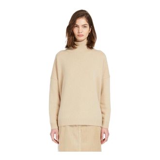 Max Mara Dames, Truien, Beige, Maat: 2XL