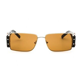 MCM Rectangle Full Rim Sunglasses - Gold