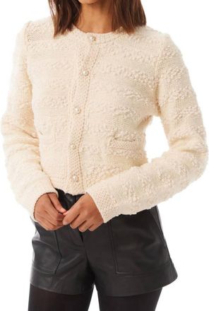 Allison New York Lucy Cardigan Sweater In Ivory