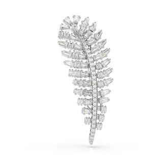 Swarovski Accessoires, unisex, Grijs, ONE Size, Wenen broche