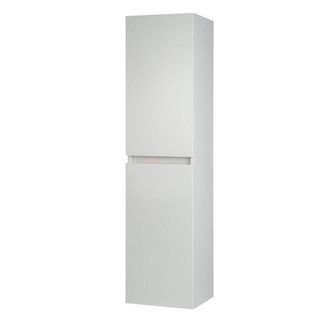 Clifton Gloss White 1200mm Bathroom Wall Mounted Side Unit