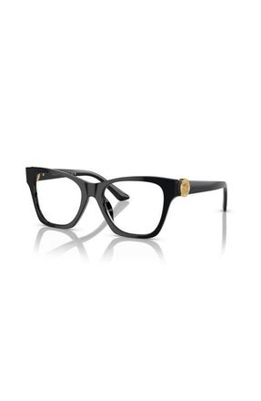 Versace 52mm Irregular optical glasses in Black at Nordstrom