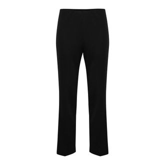 Saint Tropez Broeken, Dames, Zwart, L, Polyester, Kaileensz Pants