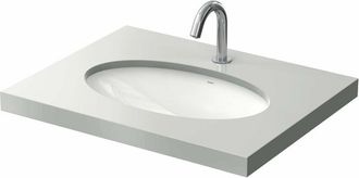 Toto Toto - Lavabo Bajo Encimera Wu, Sin Agujero Para Grifo, Con