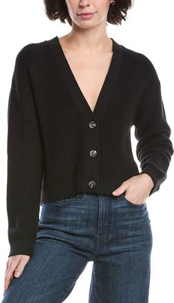 525 america Solid Cropped Cardigan