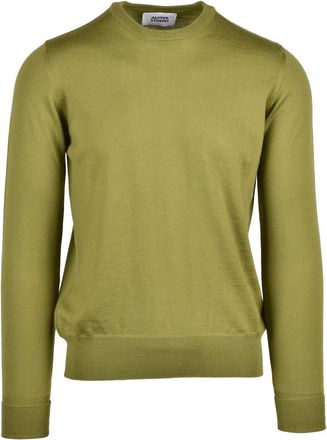 Alpha Studio Crew-Neck Pullover Crafted From Extra-Fine Merino Wool