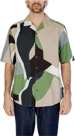 Only & Sons Short Sleeve Shirts - Heren - Korte mouwen Overhemden - Veelkleurig - M - Katoen - Overhemden