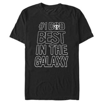 Star Wars Mens Star Wars The Mandalorian Number 1 Dad Graphic T-Shirt in Black at Nordstrom, Size Xxx-Large
