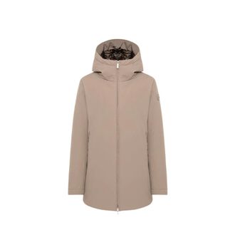 Colmar Jassen, Dames, Beige, XS, Waterdichte Donsjas