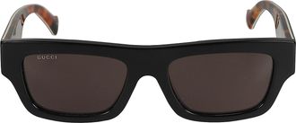 Gucci Flame Effect Classic Sunglasses