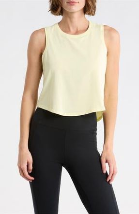 Marika Mabel Crop Tank in Tender Yellow at Nordstrom Rack, Size X-Large
