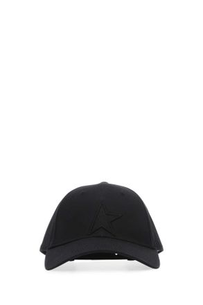 Golden Goose Deluxe Brand Black Cotton Demos Baseball Cap