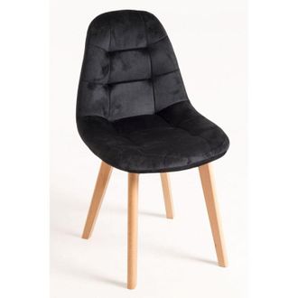 Regalos Miguel Sillas Comedor - Silla Kelen Terciopelo - Negro