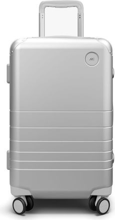 Monos 22-Inch Hybrid Spinner Carry-On Bag in Silver at Nordstrom