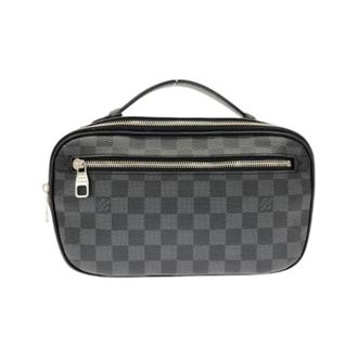 Louis Vuitton Pre-owned Damier Graphite Schoudertas - Heren - Pre-owned - Grijs - Maat: ONE Size