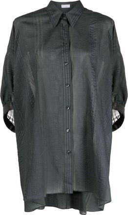 Brunello Cucinelli Brunello Cucinelli Silk And Cotton Blend Shirt