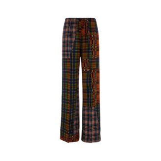 Dries Van Noten Broeken, Dames, Veelkleurig, S, Pantalone