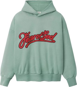 Fear of God Classic Hoodie - Heren - Hoodies - Groen - L - Katoen - Hoodies & sweatvesten