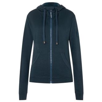 super.natural Solution Bio Hoodie Merinohoodie f&uuml;r Damen | blau