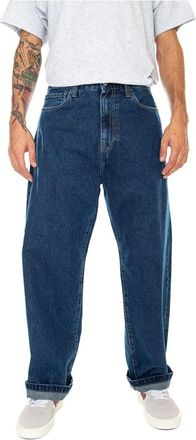 Carhartt Work in Progress Heren, Jeans, Blauw, Maat: W36 Katoen